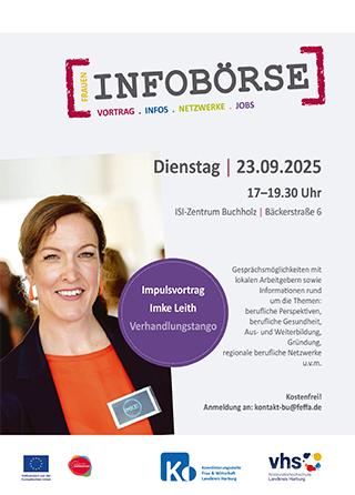 Plakat Infobörse Buchholz 2025 