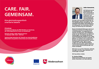 Einladung Fachtagung CARE.FAIR.GEMEINSAM 1